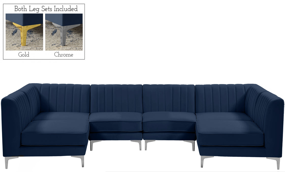 Alina - 6 Piece Modular U-Shaped Sectional
