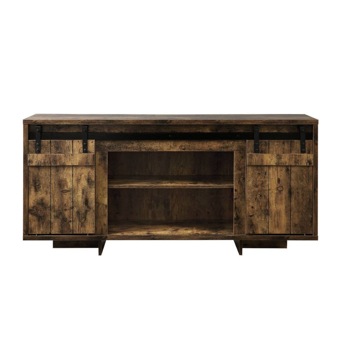 Bellarosa - TV Stand Same Lv01441) - Rustic Oak