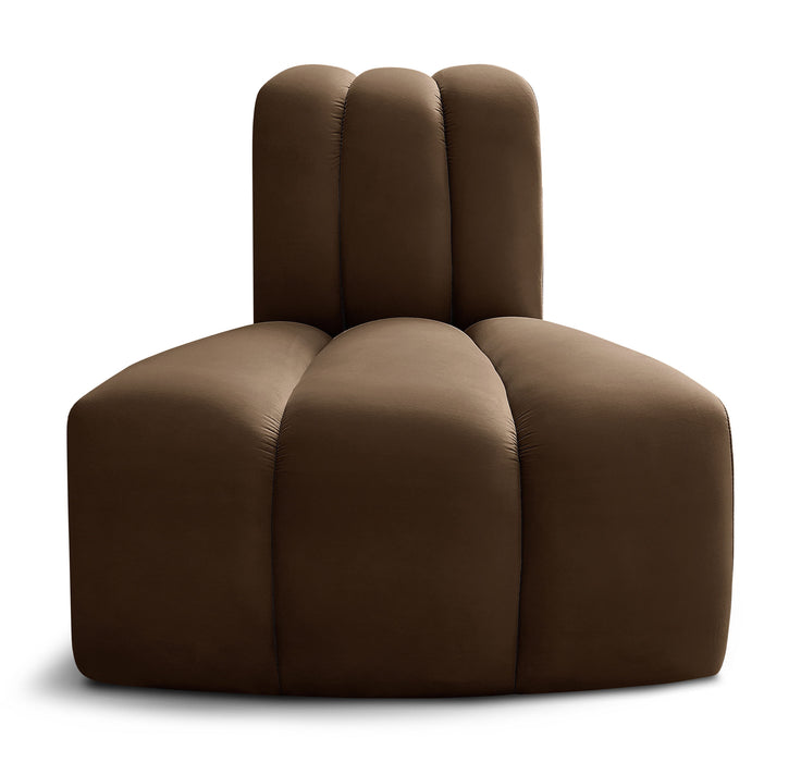Arc - Velvet Reverse Corner Chair