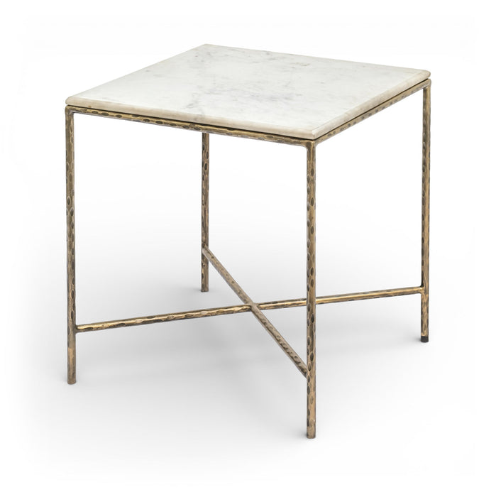 Valen - Marble And Iron Table