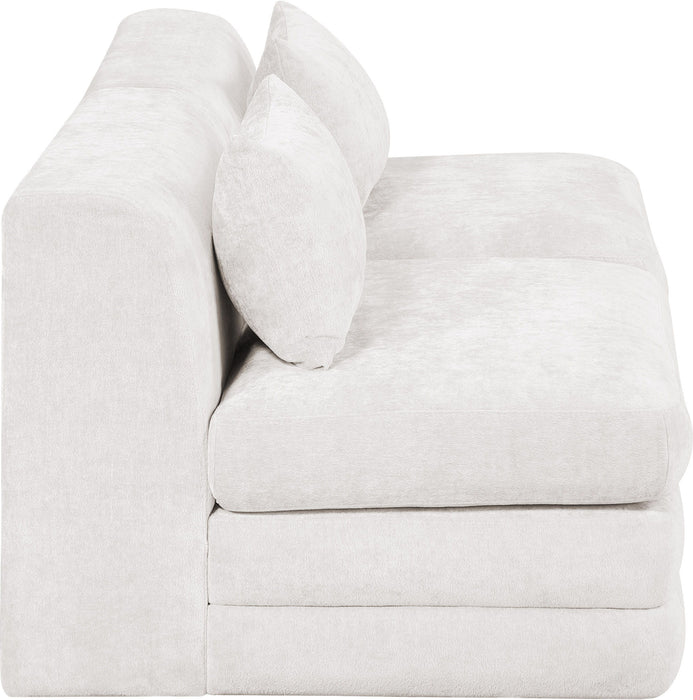 Stellar - 2 Piece 76" Upholstered Modular Armless Loveseat