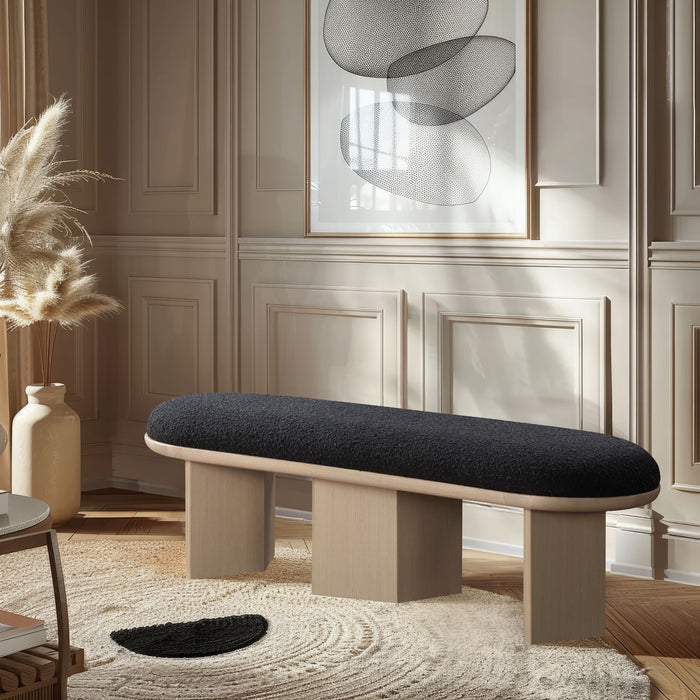 Wilshire - Bench With Natural Base