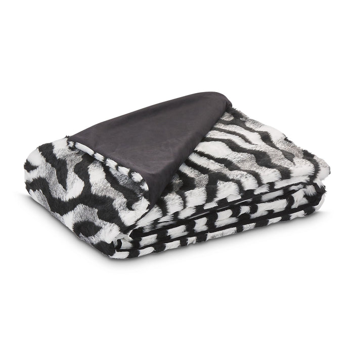 Zephyr - 56" x 72" Throw - Ebony