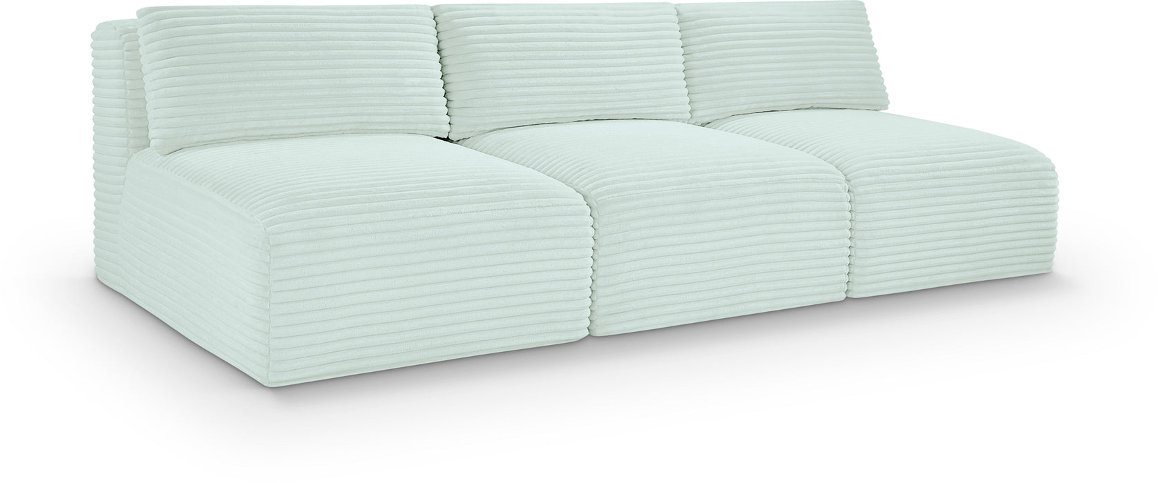 Shaggy - 3 Seat Modular Armless Sofa