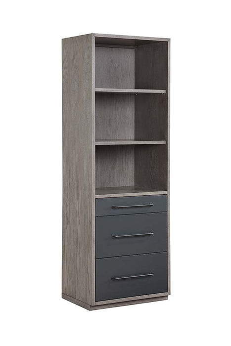 Estevon - Bookcase - Gray Oak