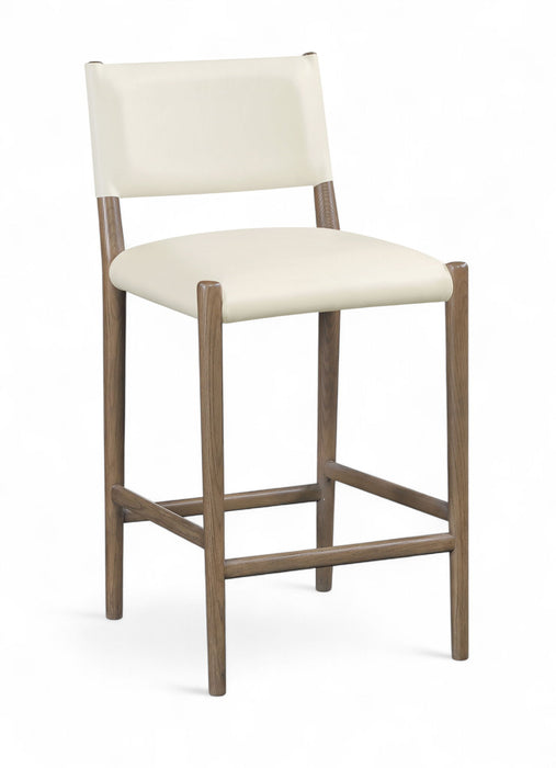 Andie - Upholstered Counter Stool - Brown Base