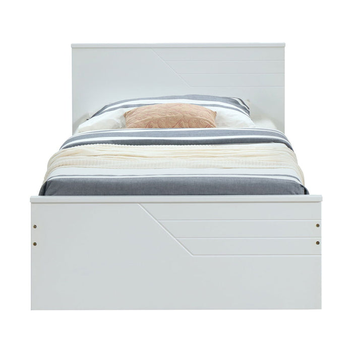Ragna - Twin Bed - White