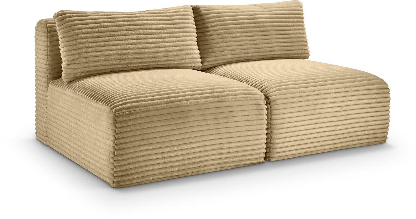 Shaggy - 2 Seat Modular Armless Sofa