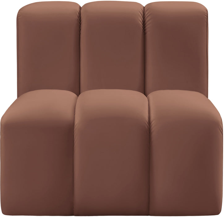 Arc - Faux Leather Straight Chair