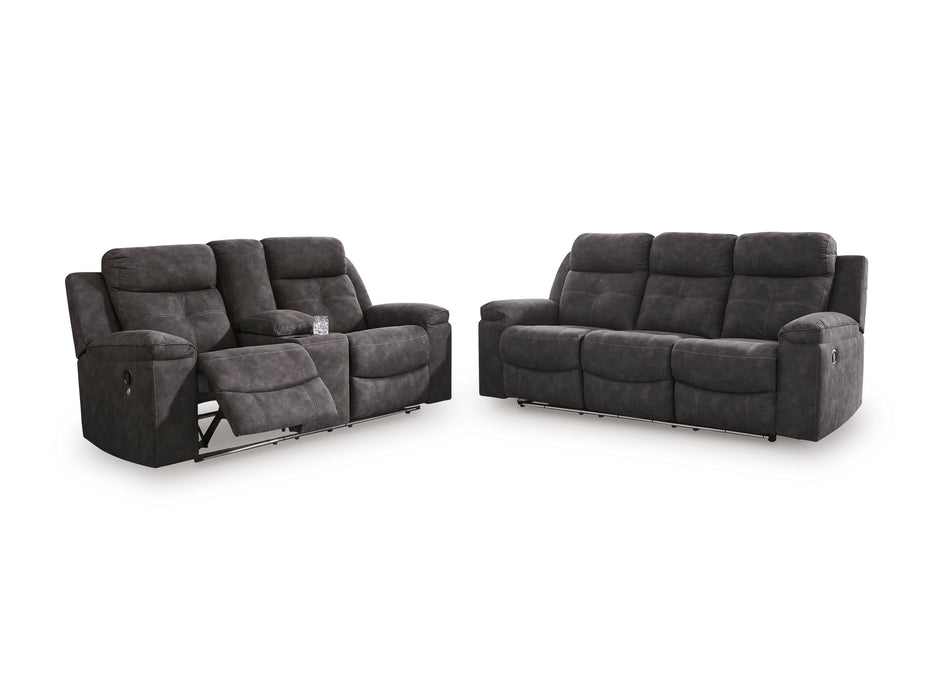 Brysonview Reclining Sofa and Loveseat w/Console