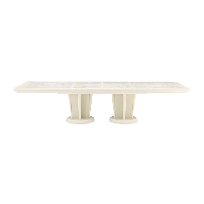 Scotts Square - Chaise - Cornsilk / Light Champagne