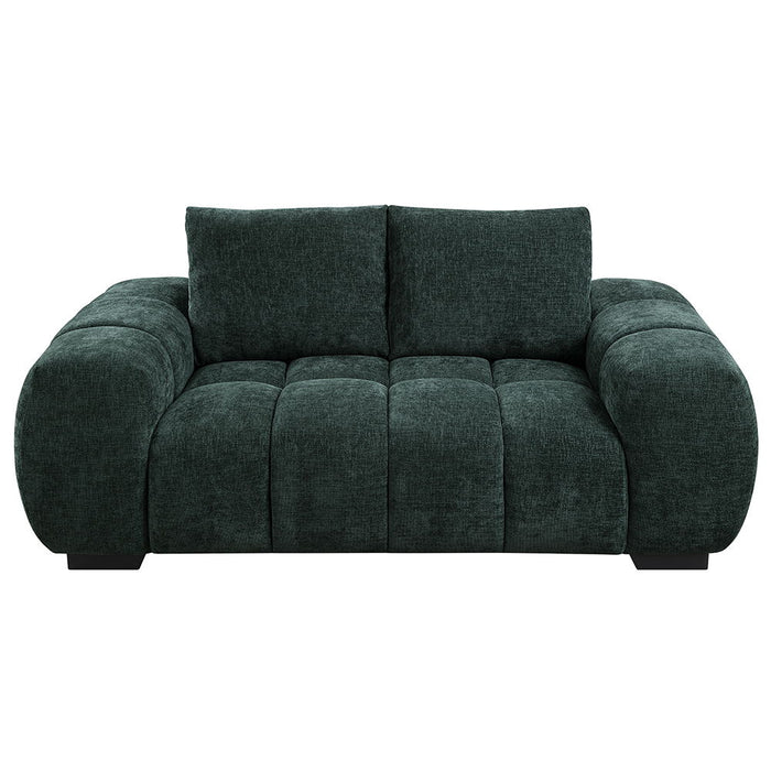 Ferrand - Loveseat - Green Linen