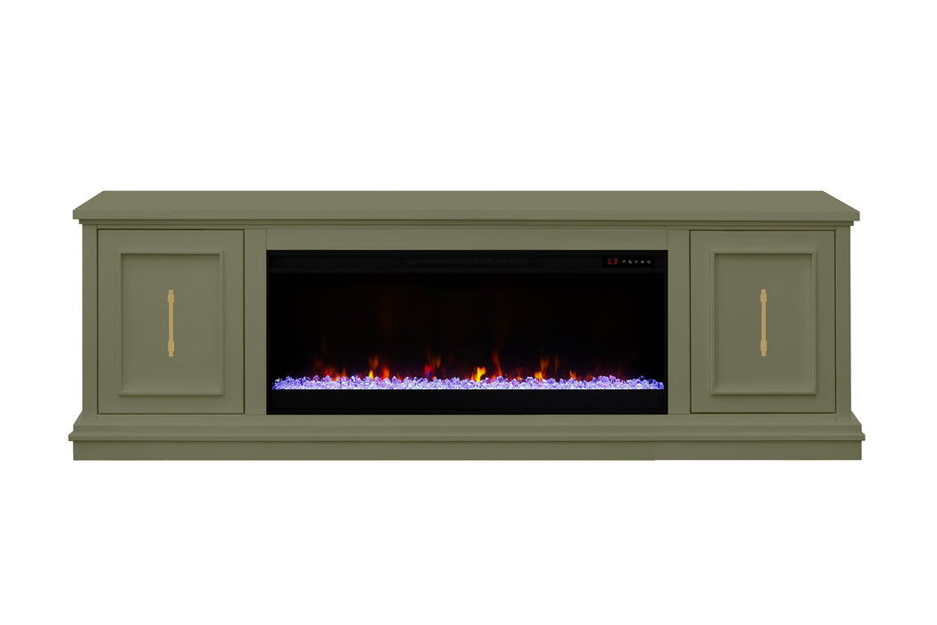 Jordan - Fireplace TV Stand