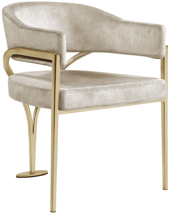 Madelyn - Dining Chair (Set of 2) - Brushed Brass