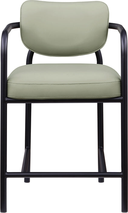 Serava - Vegan Leather Upholstered Bar Stool