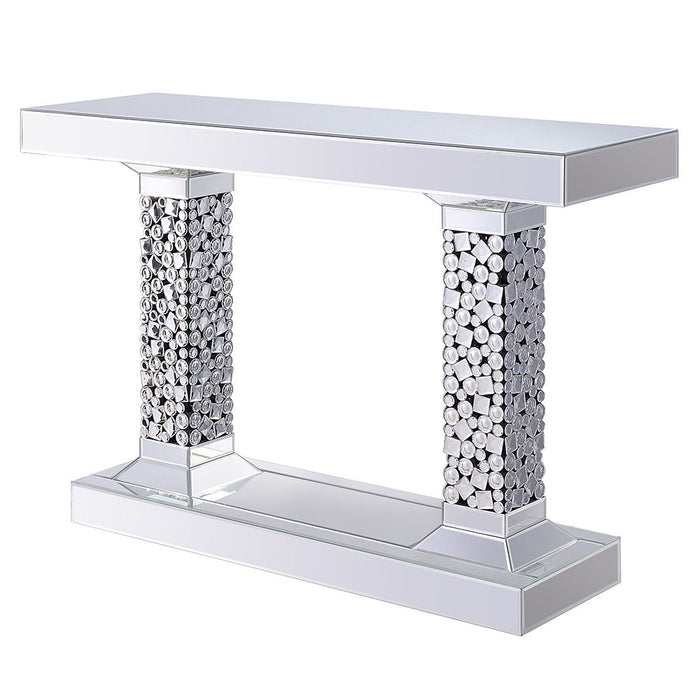 Kachina - Console Table - Mirrored & Faux Gems