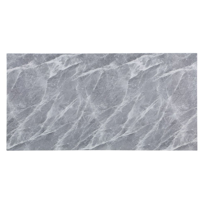 Hollyn - Dining Table With Engineered Stone Top - Engineered Stone & White