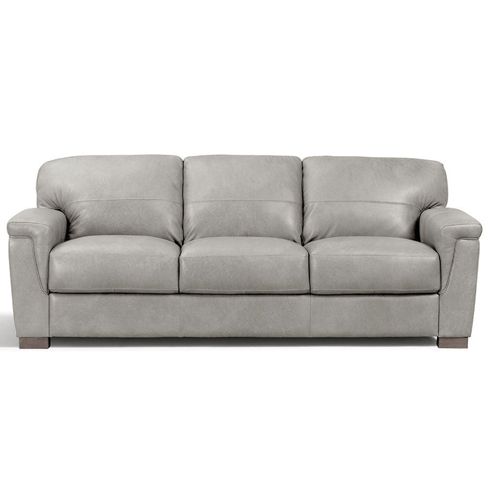 Cornelia - Sofa - Pearl Gray Leather