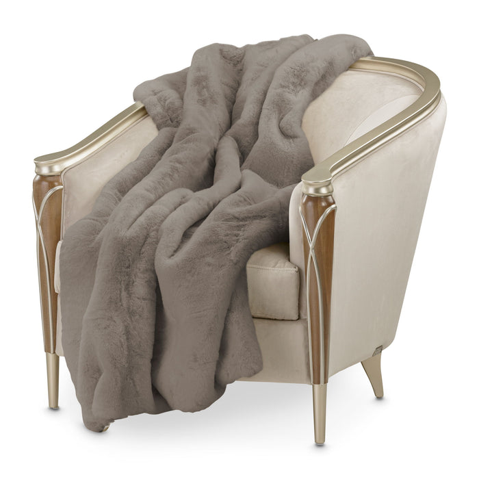 Hopkins - 56" x 72" Throw - Mushroom
