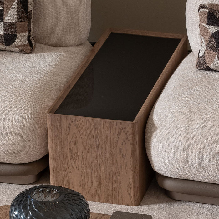 Bristol Point - Sectional Table - Saddle Brown