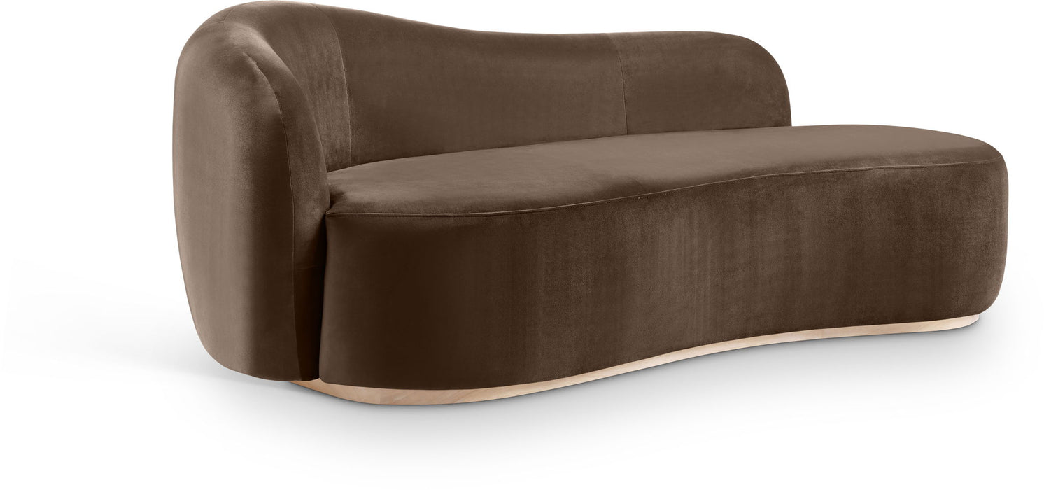 Gustavo - Velvet Upholstered Chaise