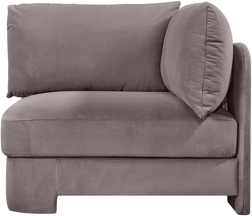 Hammond - Velvet Performance Fabric Upholstered Corner Chair