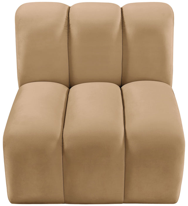 Arc - Velvet Straight Chair