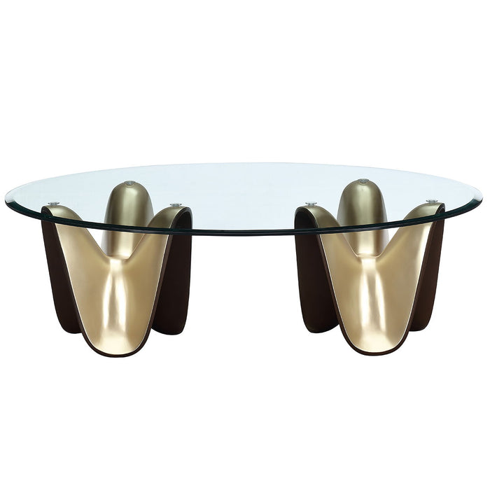 Houston - Cocktail Table - Brushed Gold