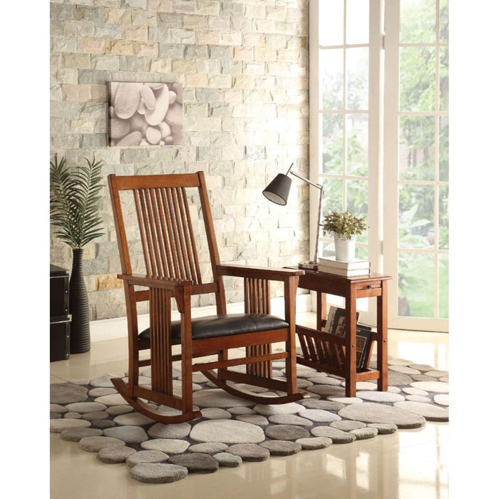 Kloris - 43" Rocking Chair - Tobacco