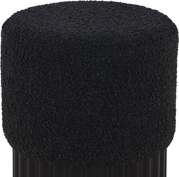Veranda - Ottoman / Stool With Black Base