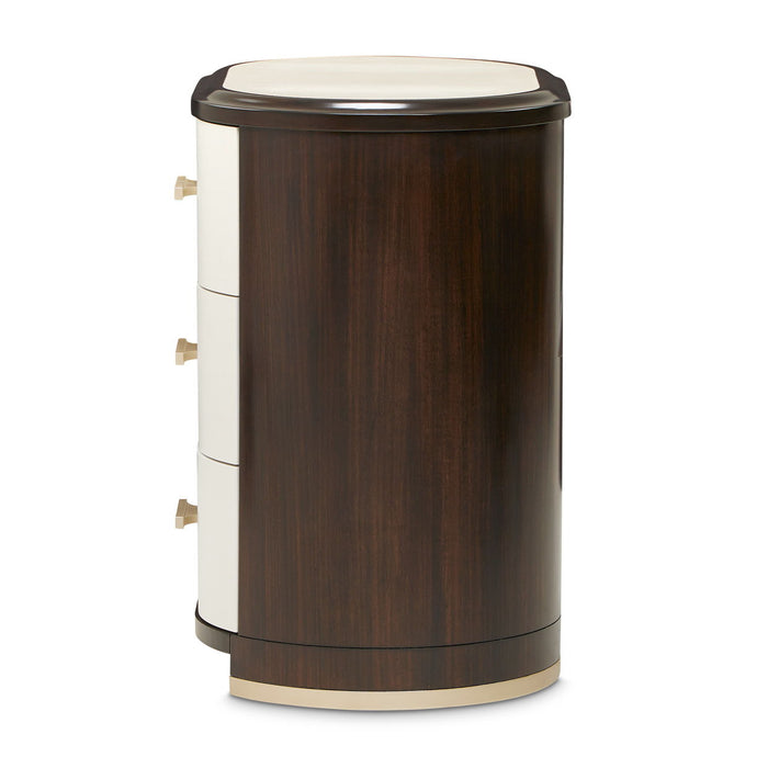 Paris Chic - Nightstand - Espresso Brown