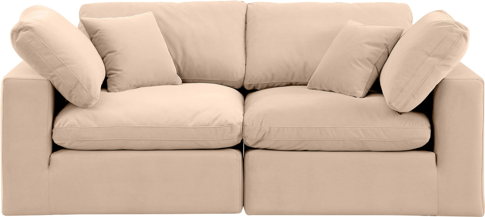 Comfy - Velvet Modular Sofa 2 Seats