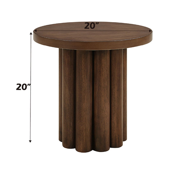 Sanat - End Table - Brown
