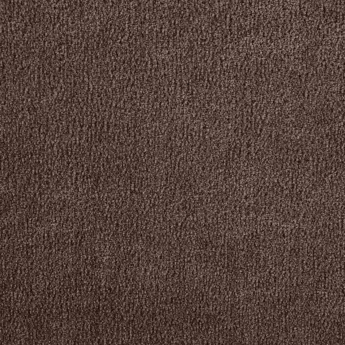 Turin - Chenille Fabric Upholstered Modular Ottoman - Natural Base