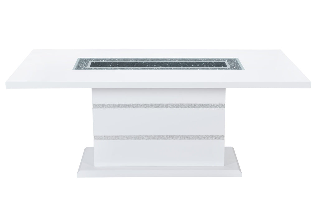 Monaco - Dining Table - White