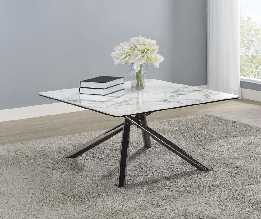 Carvell - Square Sintered Stone Table