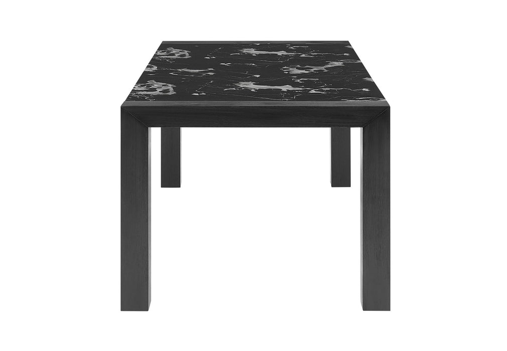 D4088 - 7 Piece Dining Room Set (Dining Table With 6 Dining Chair) - Black