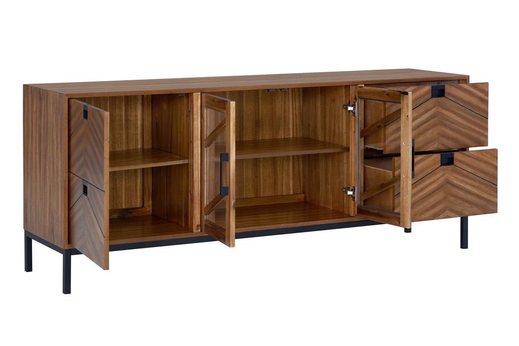 Astoria - TV Stand - Light Brown