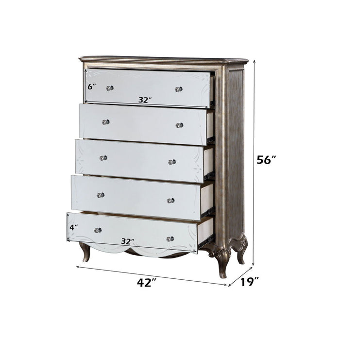 Esteban - Chest - Antique Champagne