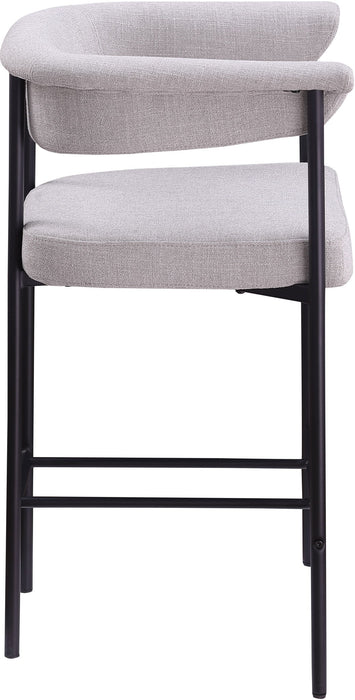 Malin - Linen Counter Stool (Set of 2)