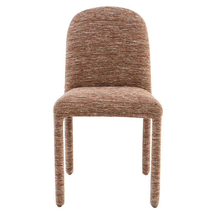 Lidi - Side Chair Set of 2) - Brown Chenille