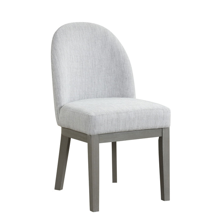 Essence - Upholstered Curved Back Chair (Set of 2)