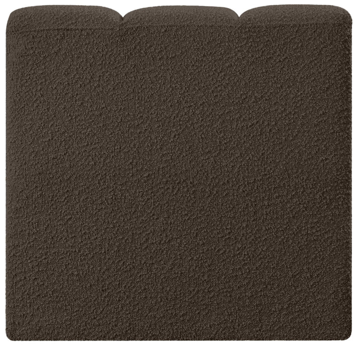 Arc - Boucle Fabric Straight Chair