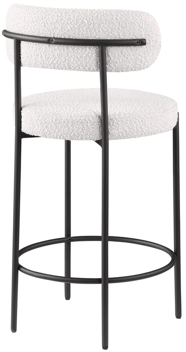 Beacon - Boucle Fabric Stool (Set of 2)