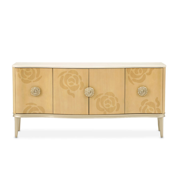 Camellia Field - Wood Sideboard
