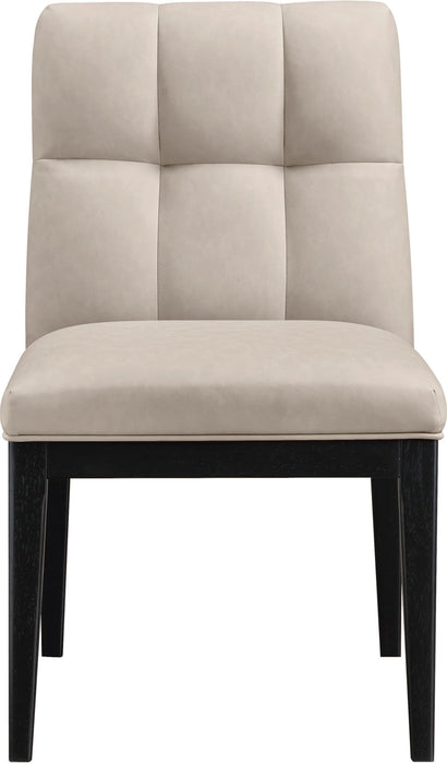 Adrian - Dining Side Chair (Set of 2) - Black Legs