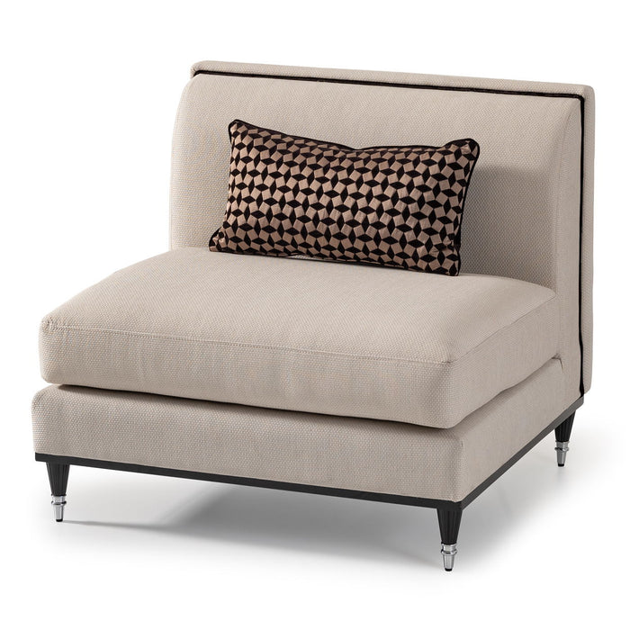 La Francaise - Armless Accent Chair