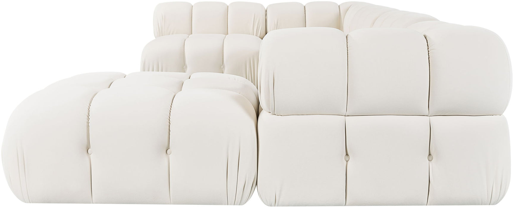 Orin - 6 Piece Modular Sectional (3 Modular Chairs, 2 Corner Chairs & Ottoman)