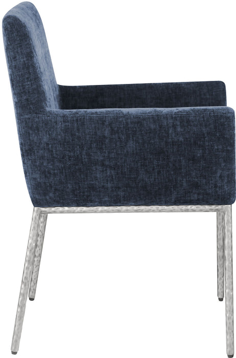 Reeves - Dining Chair With Silver Legs (Set of 2)