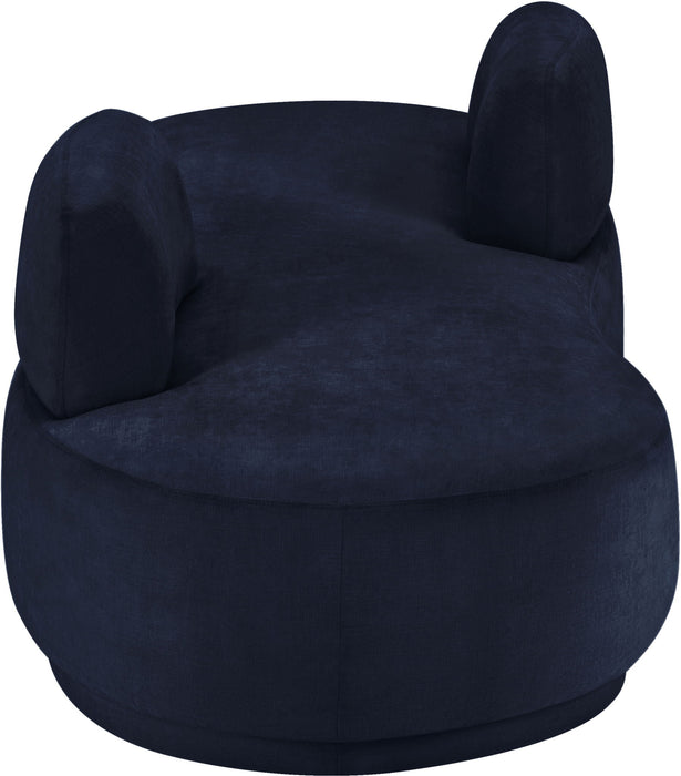 Argyle - Chenille Fabric Chaise / Loveseat